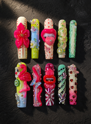 Neon Oddity handmade Mutant Play press-on nail set - product image 4